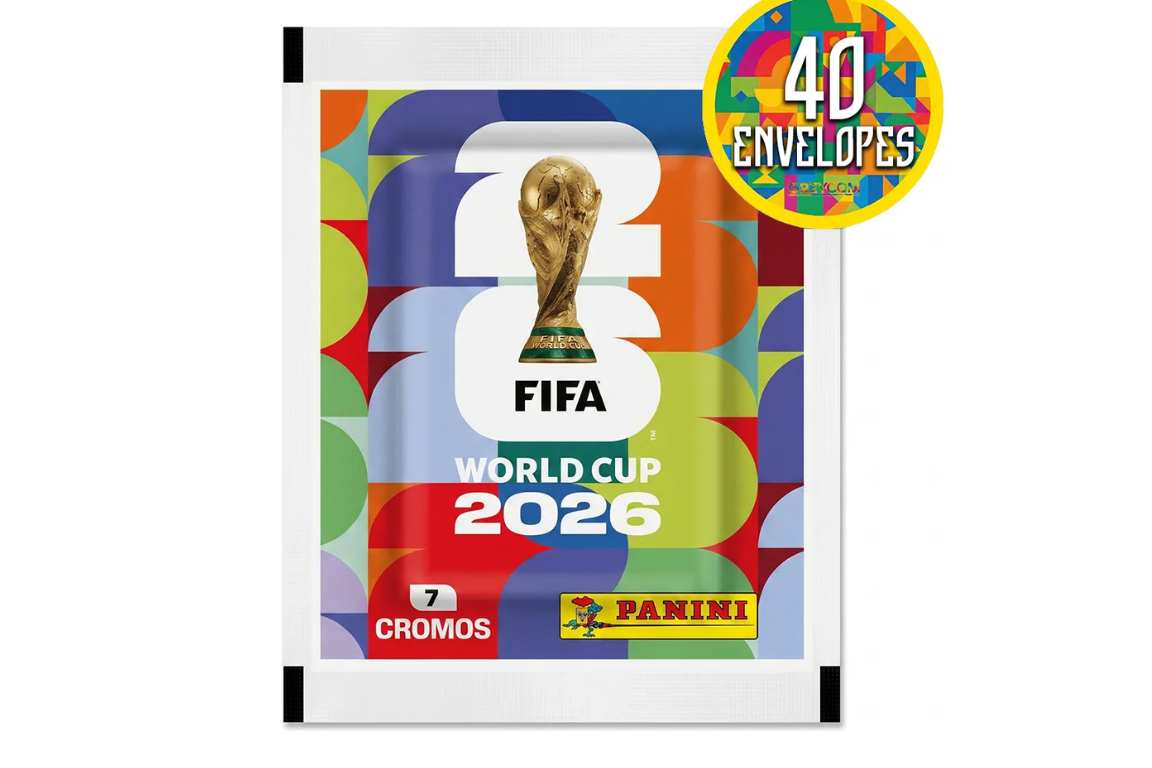 280 Figurinhas Do Álbum Copa Do Mundo 2026- 40 Envelopes