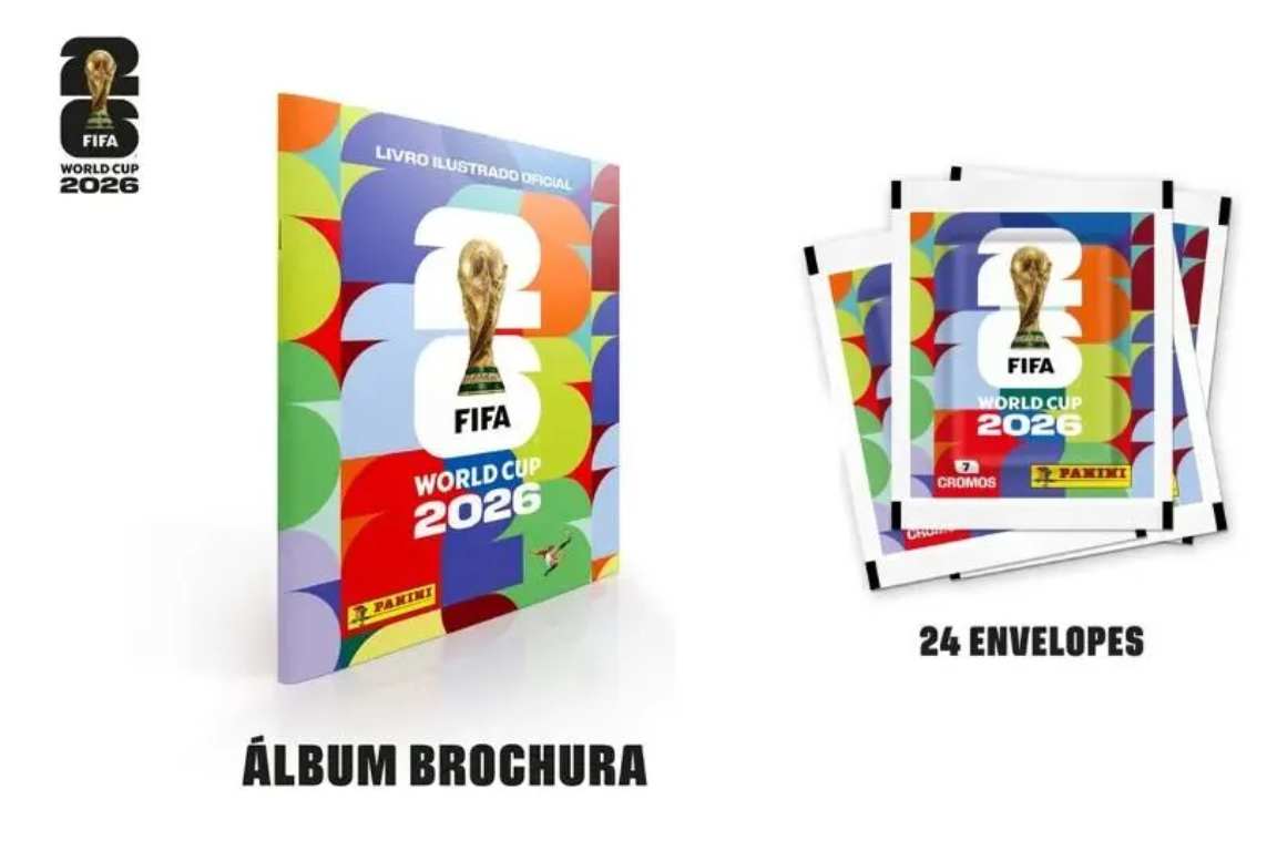 Album da copa + 24 evelopes