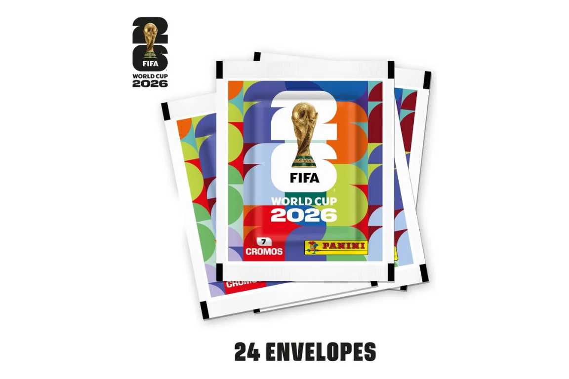 Figurinhas da copa 2026 24 envelopes